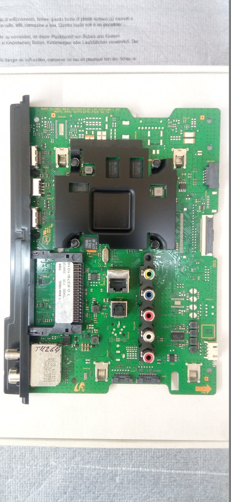TK264 SAMSUNG UE40T5370AD MAIN BN41-02750G BN94-15652L V400HJ6-PE1 INNOLUX